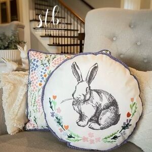 Easter Bunny Decorative Pillow